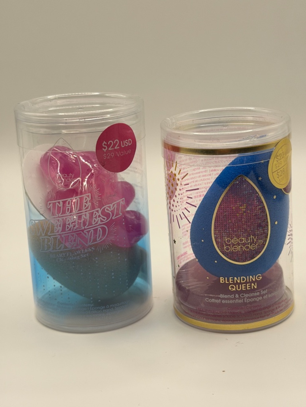 beautyblender Blending Queen+The Sweetest Blend Bundle x 2 NEW/SEALED $44 Value!